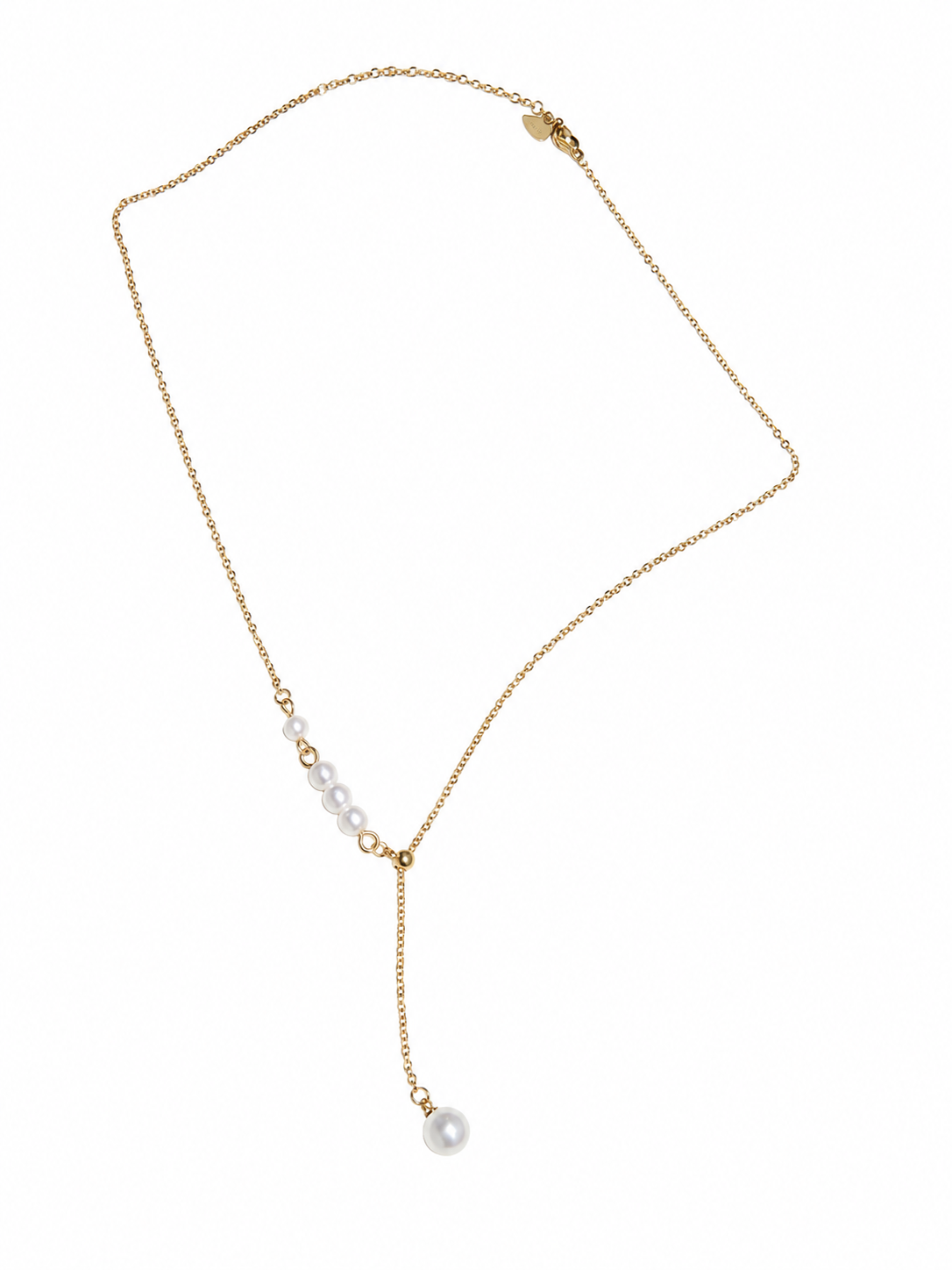 Pearl Y Necklace
