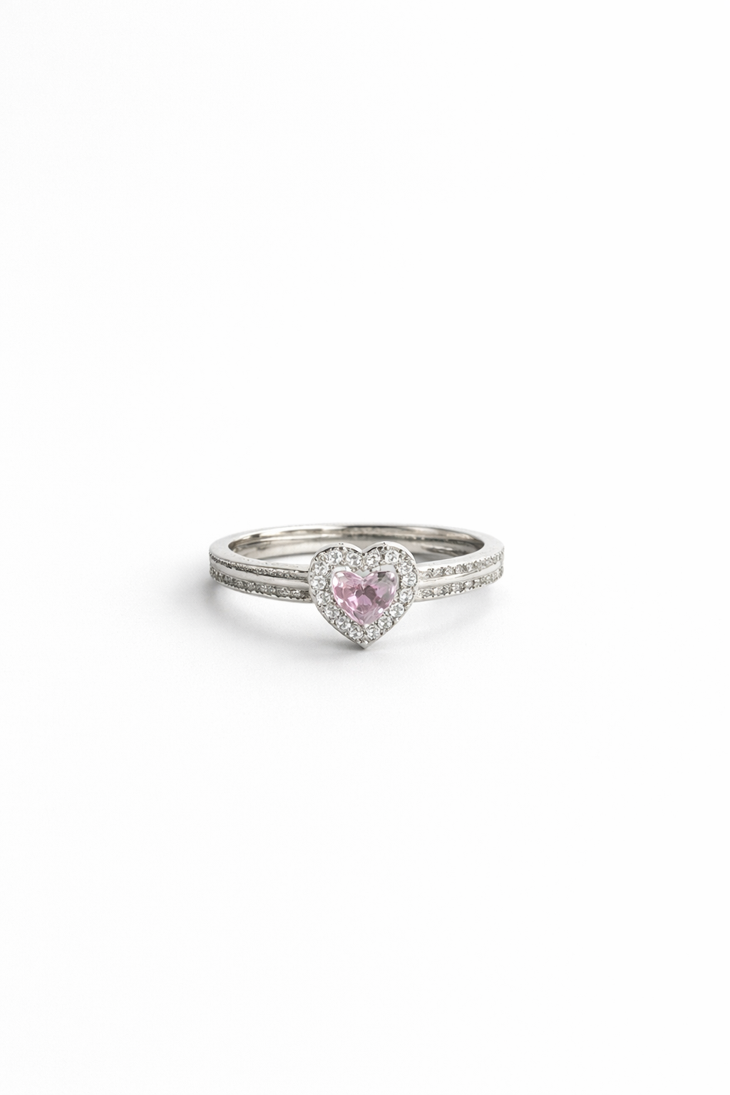 Blush Heart Ring