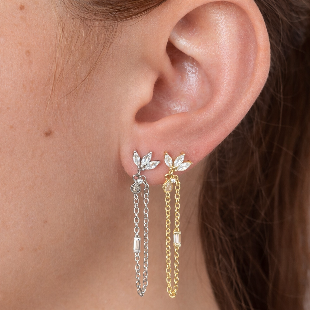 Bloom Drop Earring
