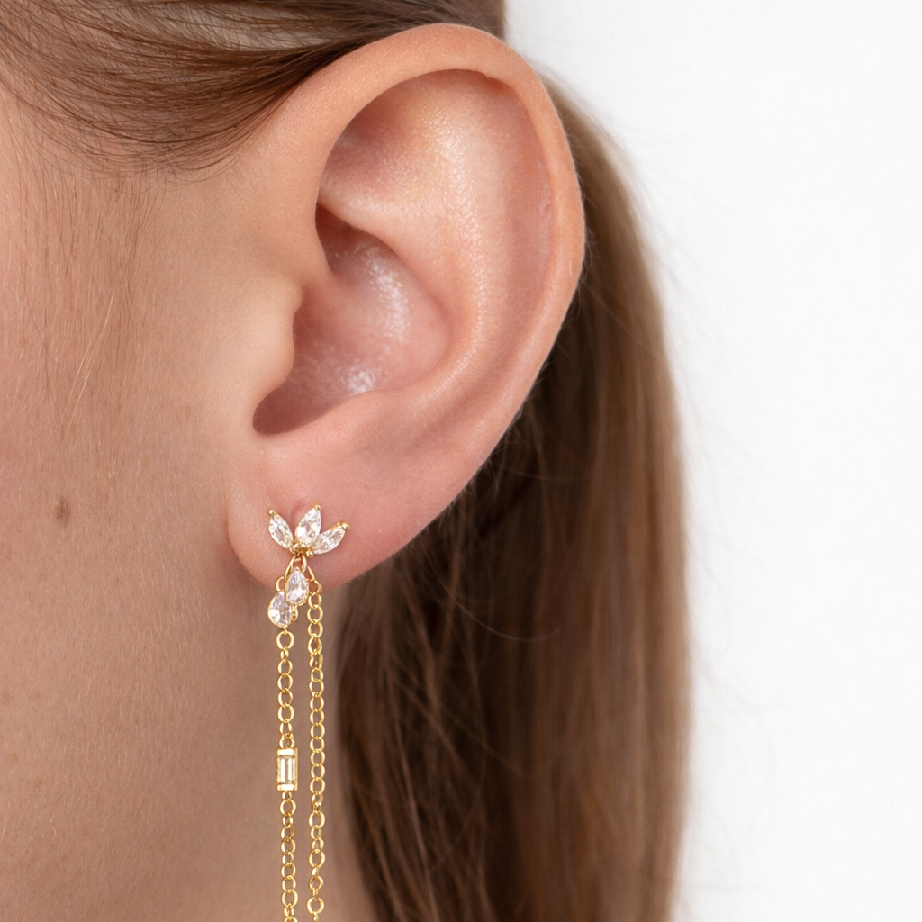 Bloom Drop Earring
