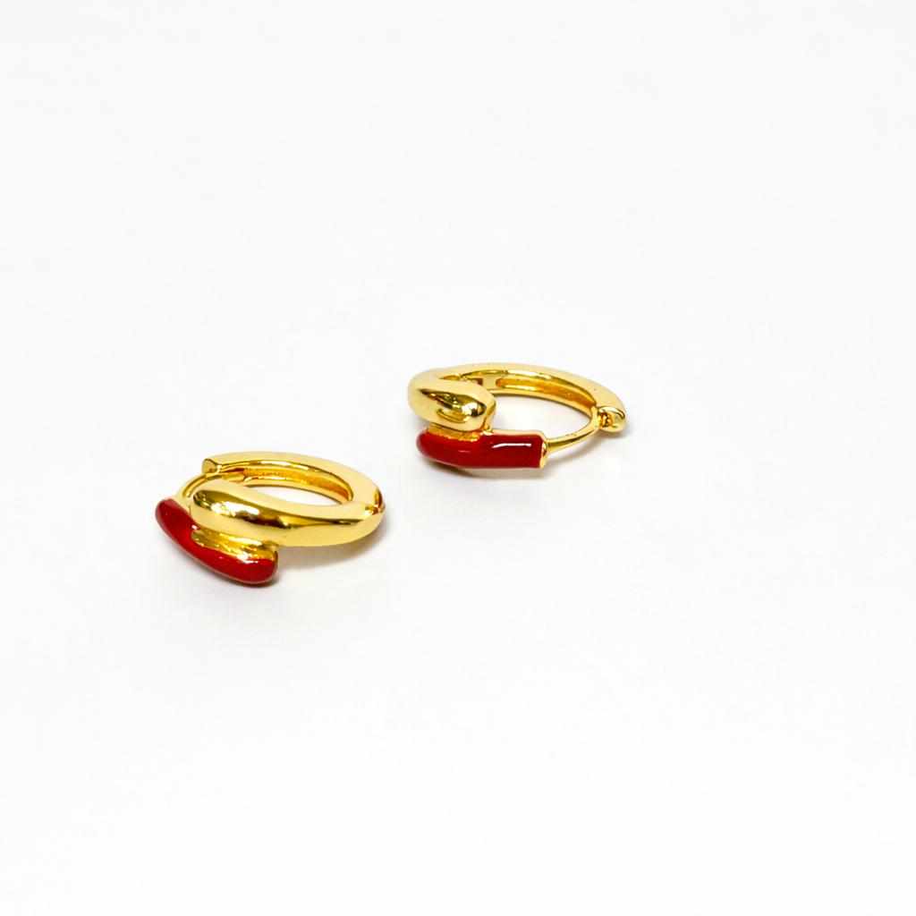 Scarlet Hoops