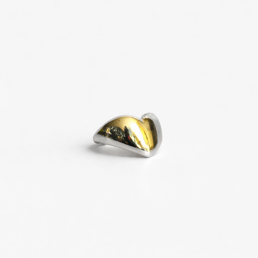 Bold Wave Ring Silver