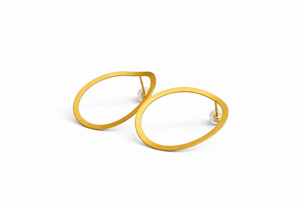 Wave Drop Earrings