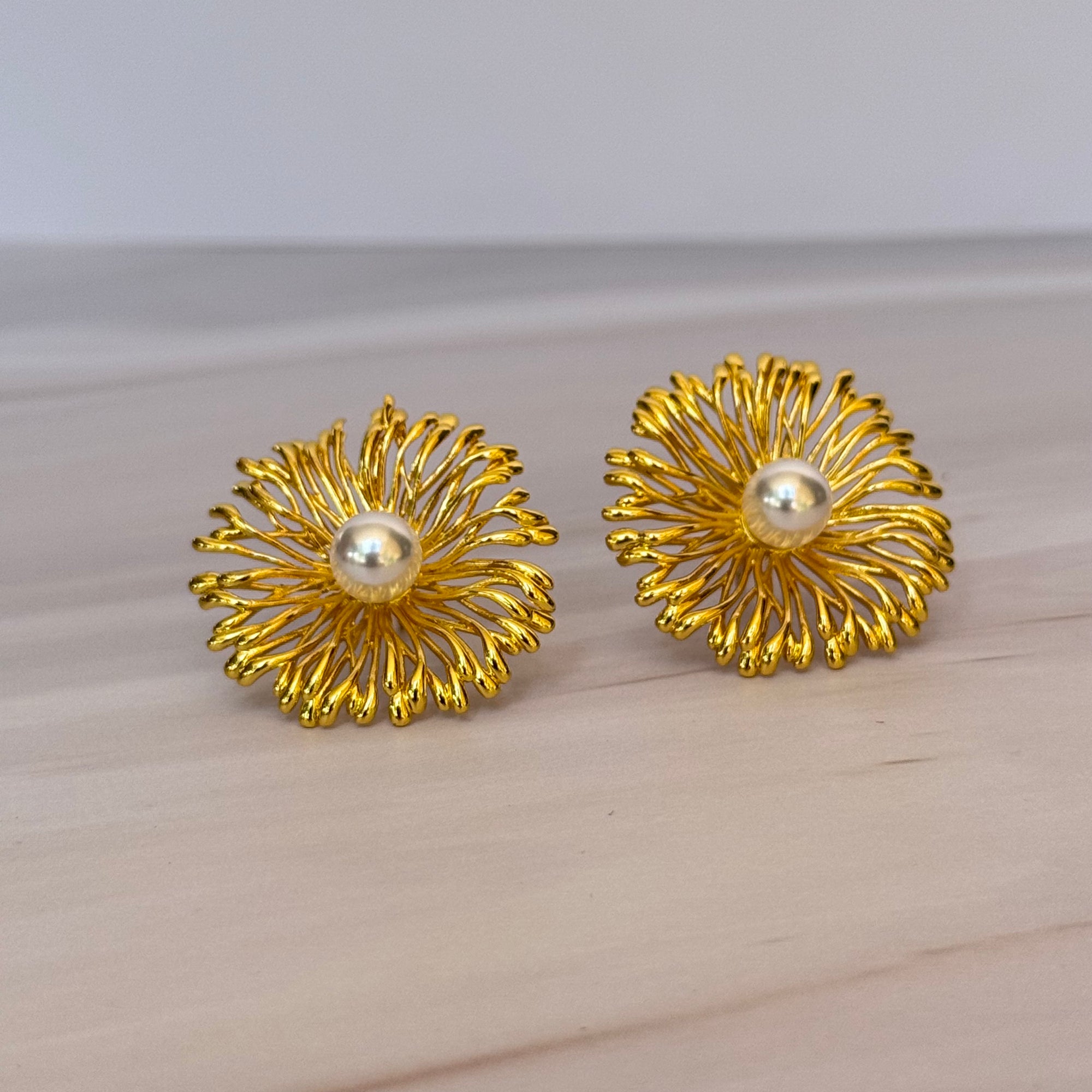 Golden Muse Hoops