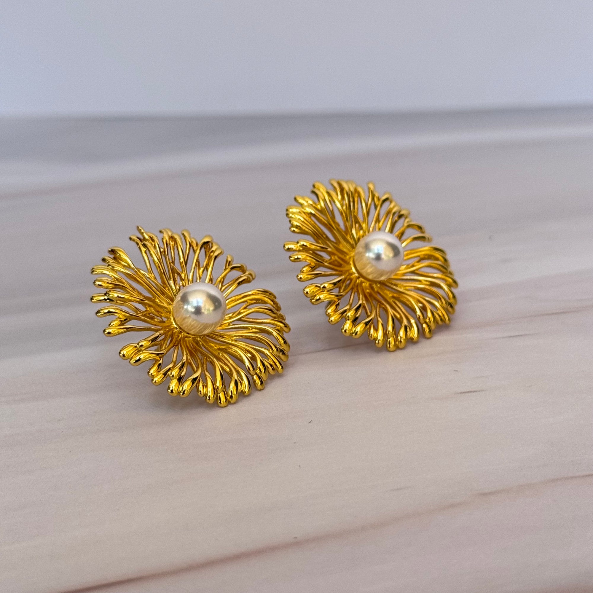 Golden Muse Hoops