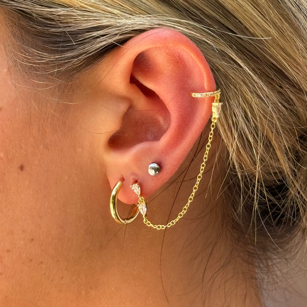 Linked Glow Earring