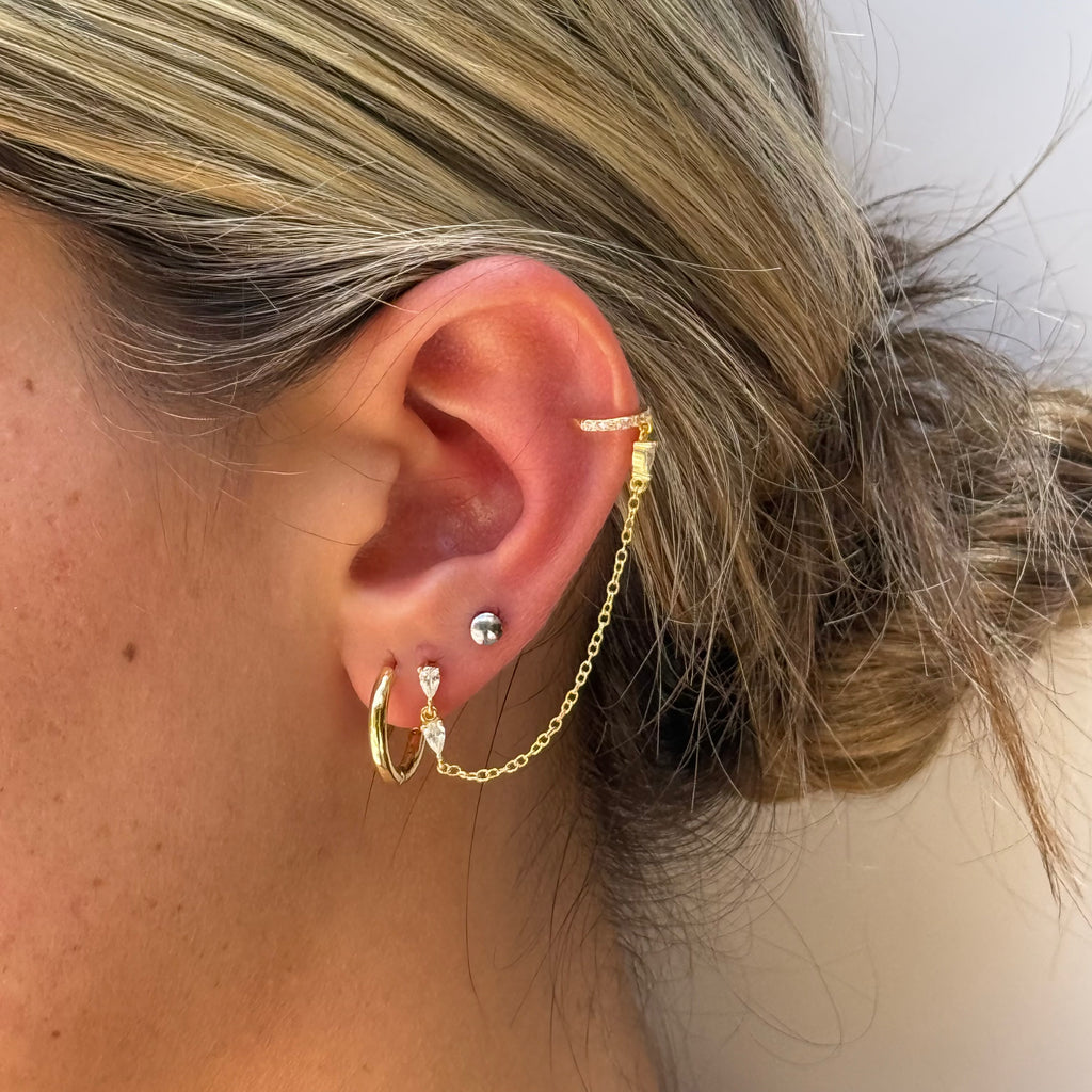 Linked Glow Earring