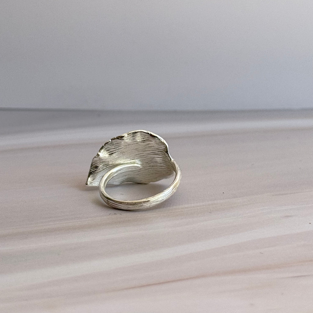 Pearl Leaf Ring