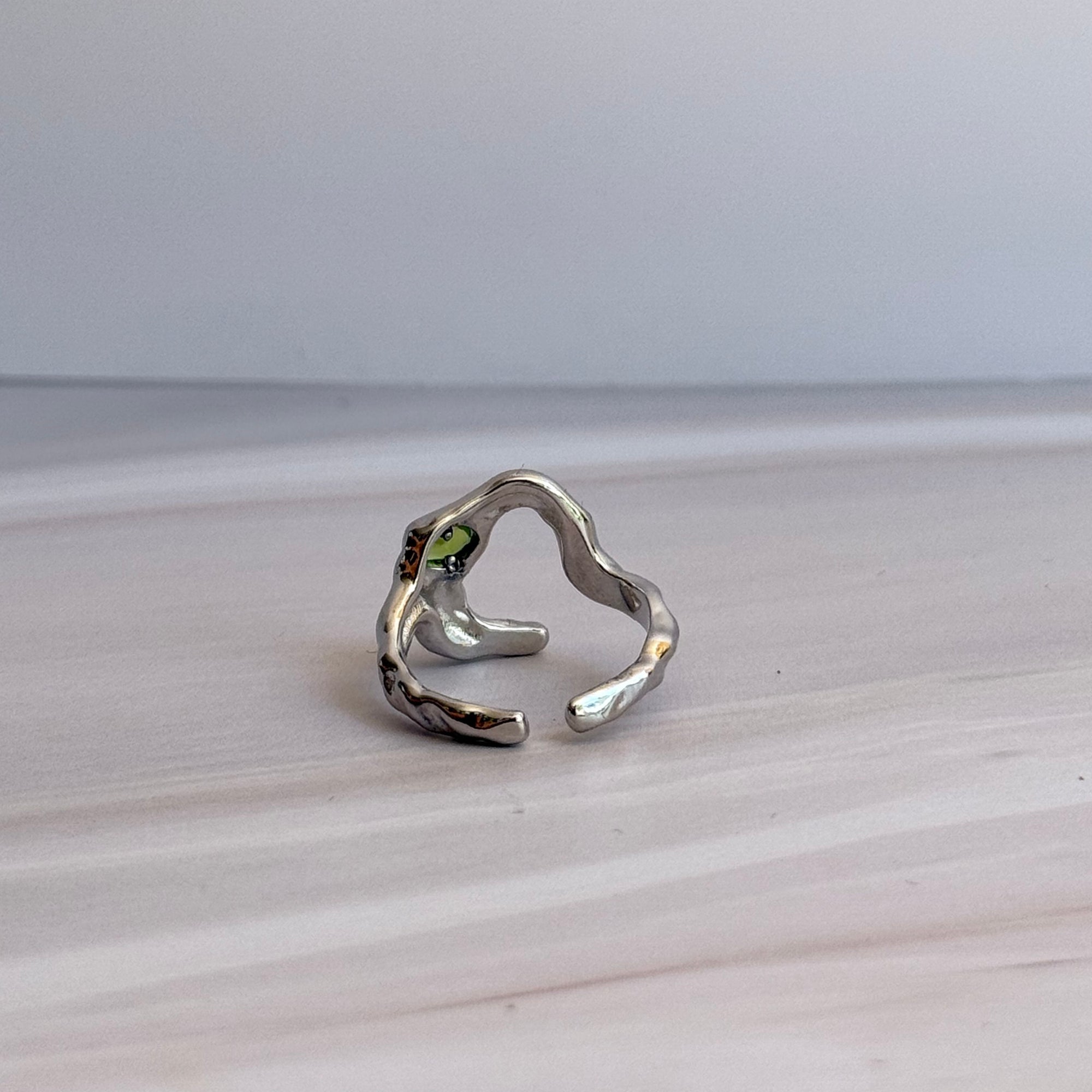 Open Zirconia Ring