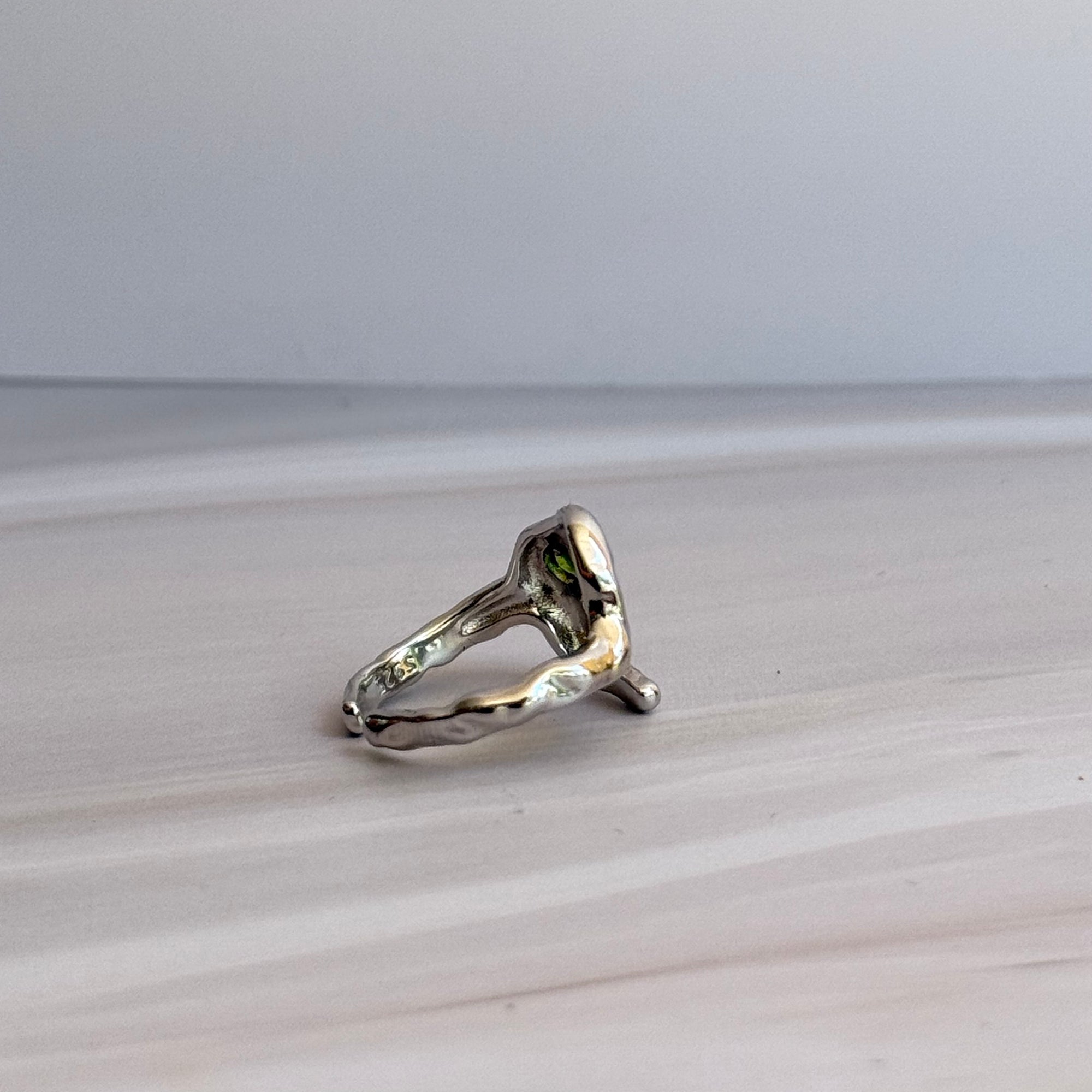 Open Zirconia Ring