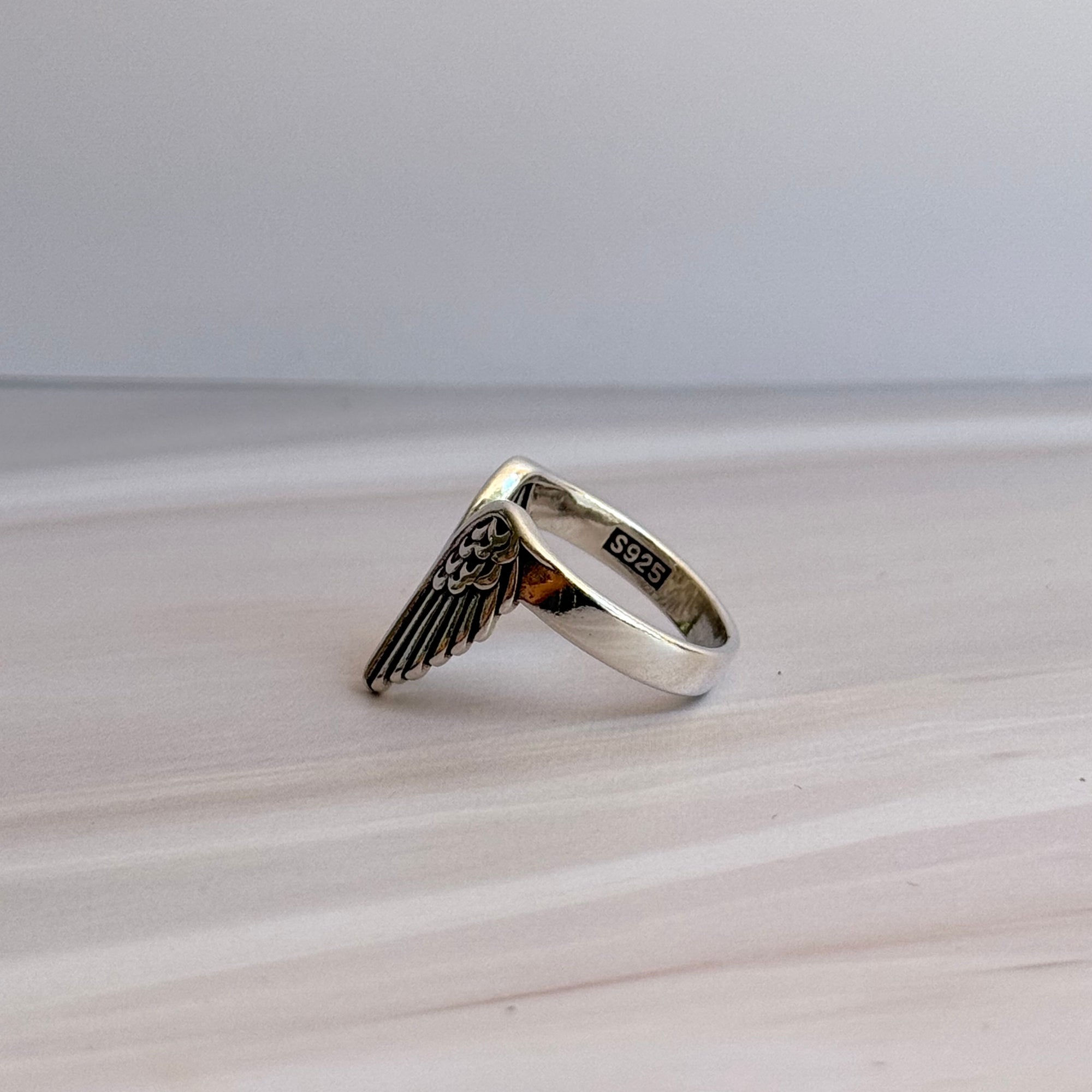 Silver Wings Ring
