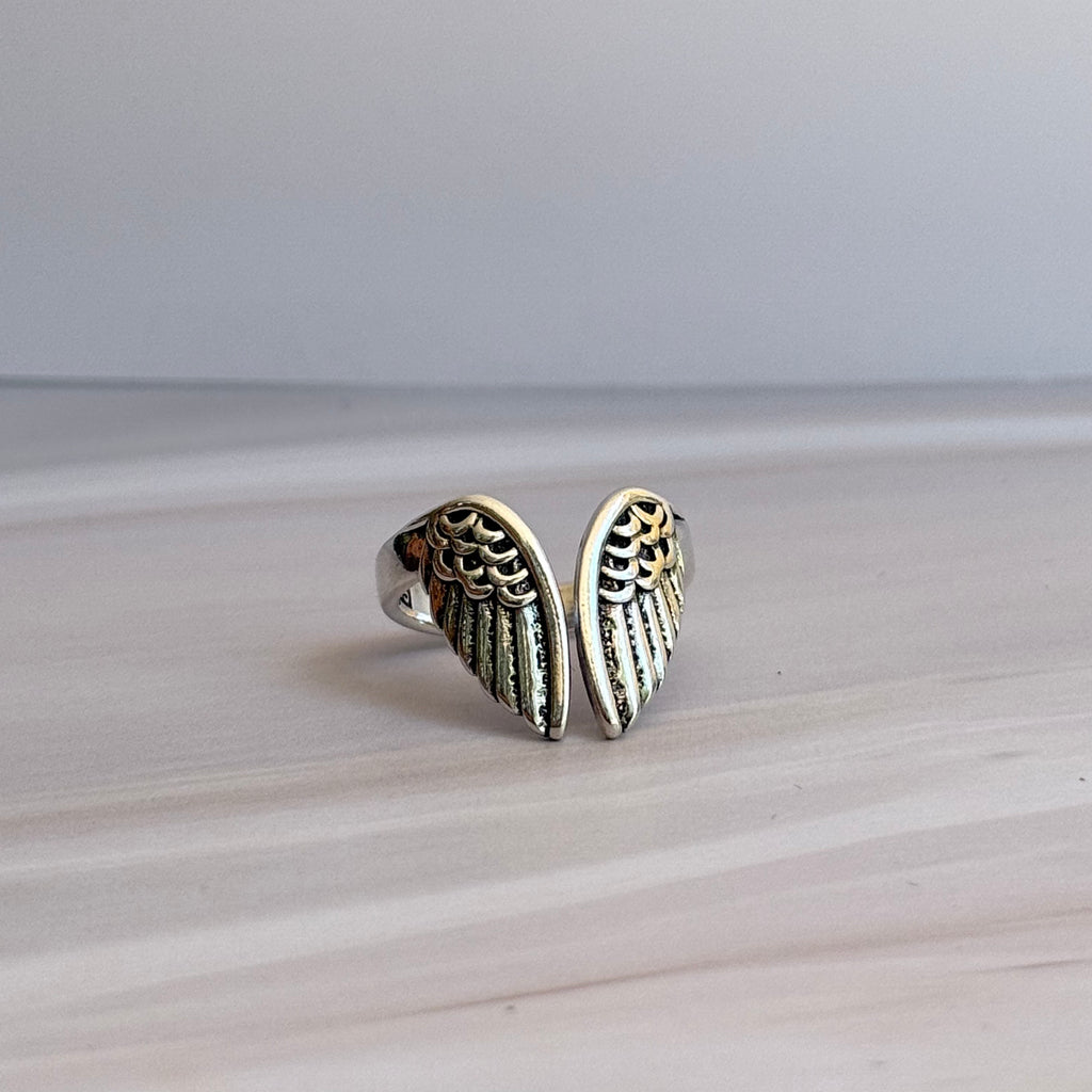 Silver Wings Ring