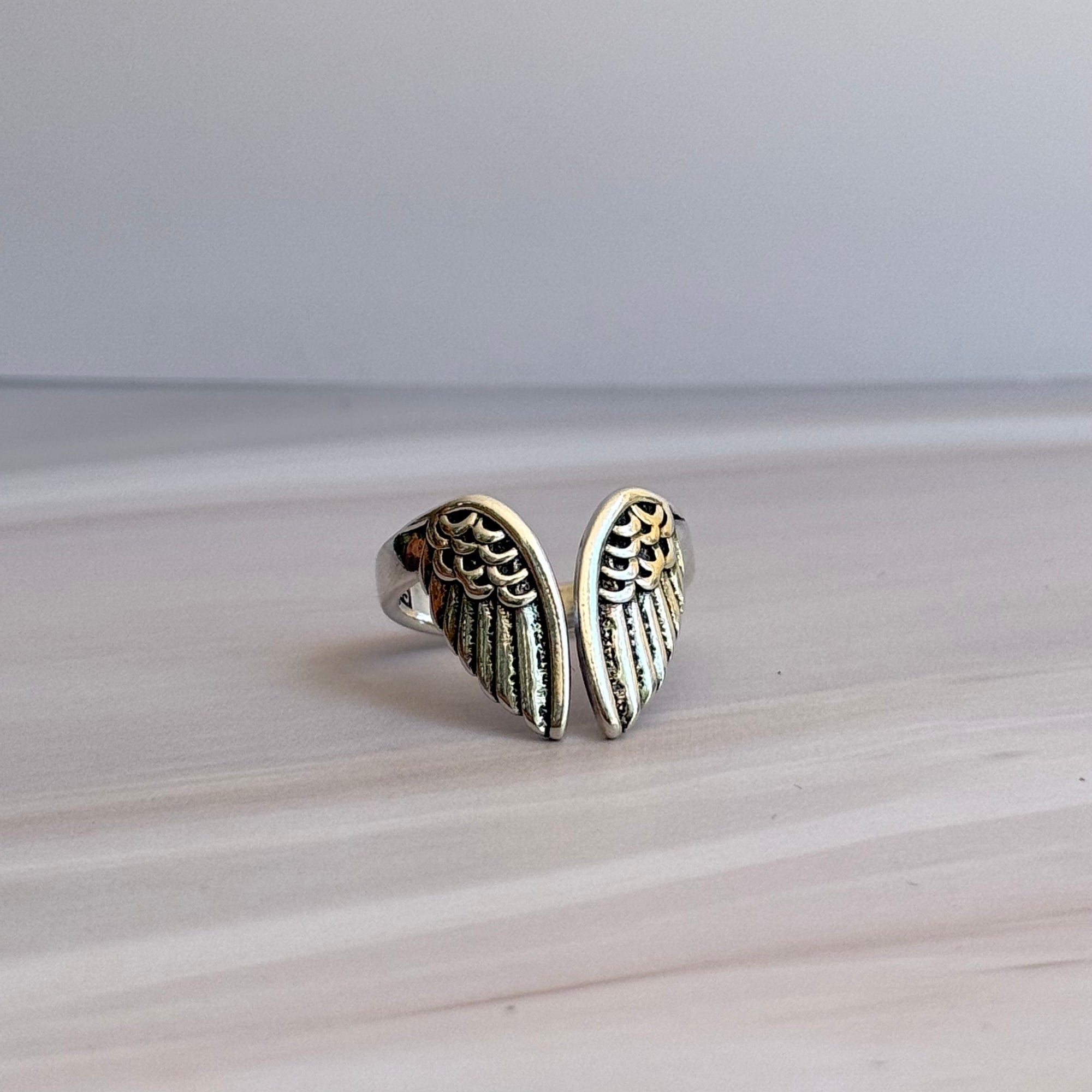 Silver Wings Ring