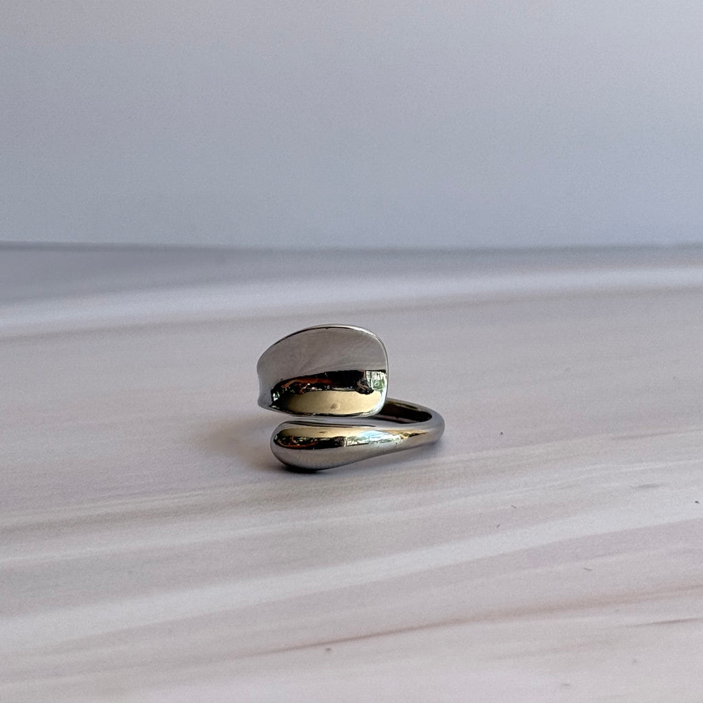 Silver Twist Ring