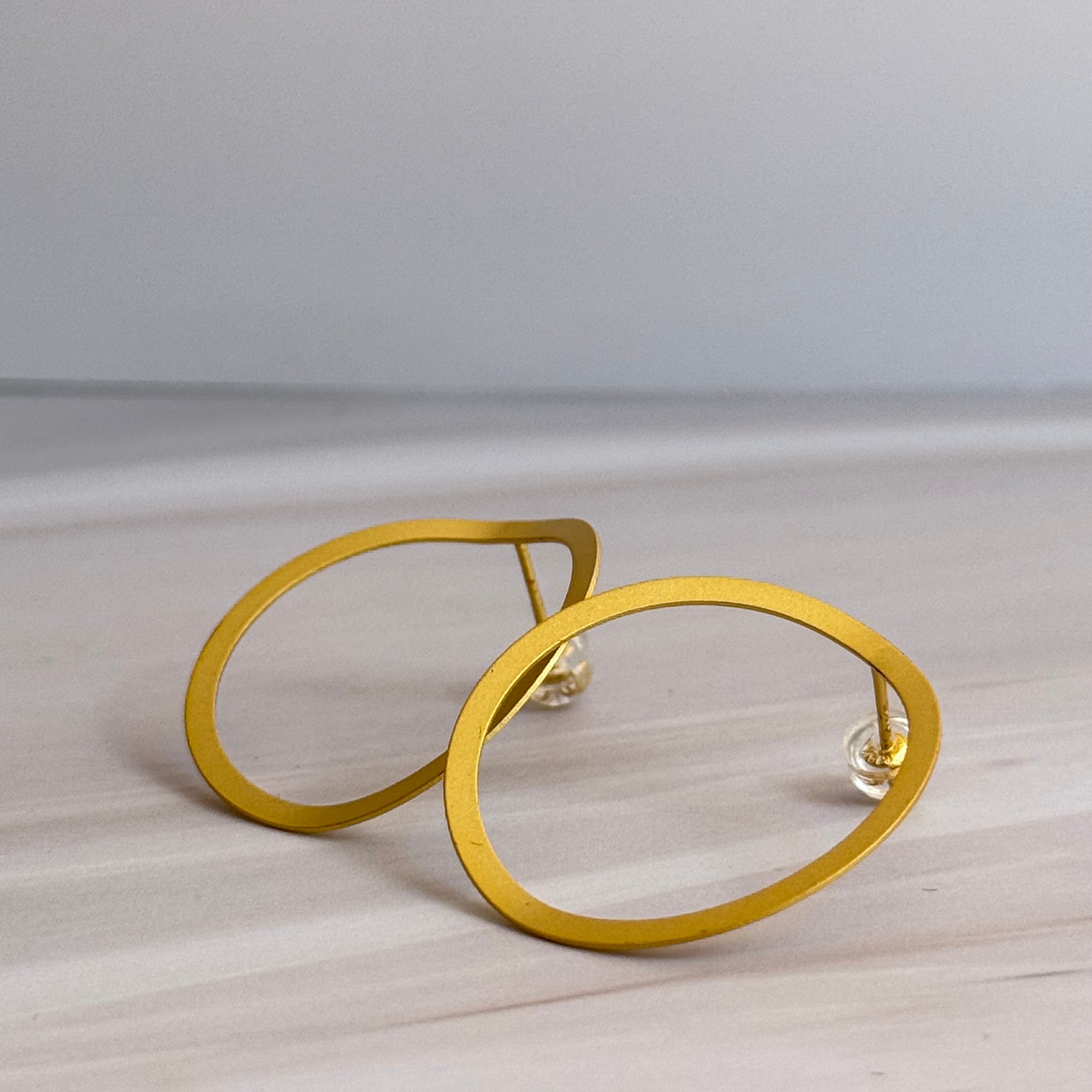 Wave Drop Earrings