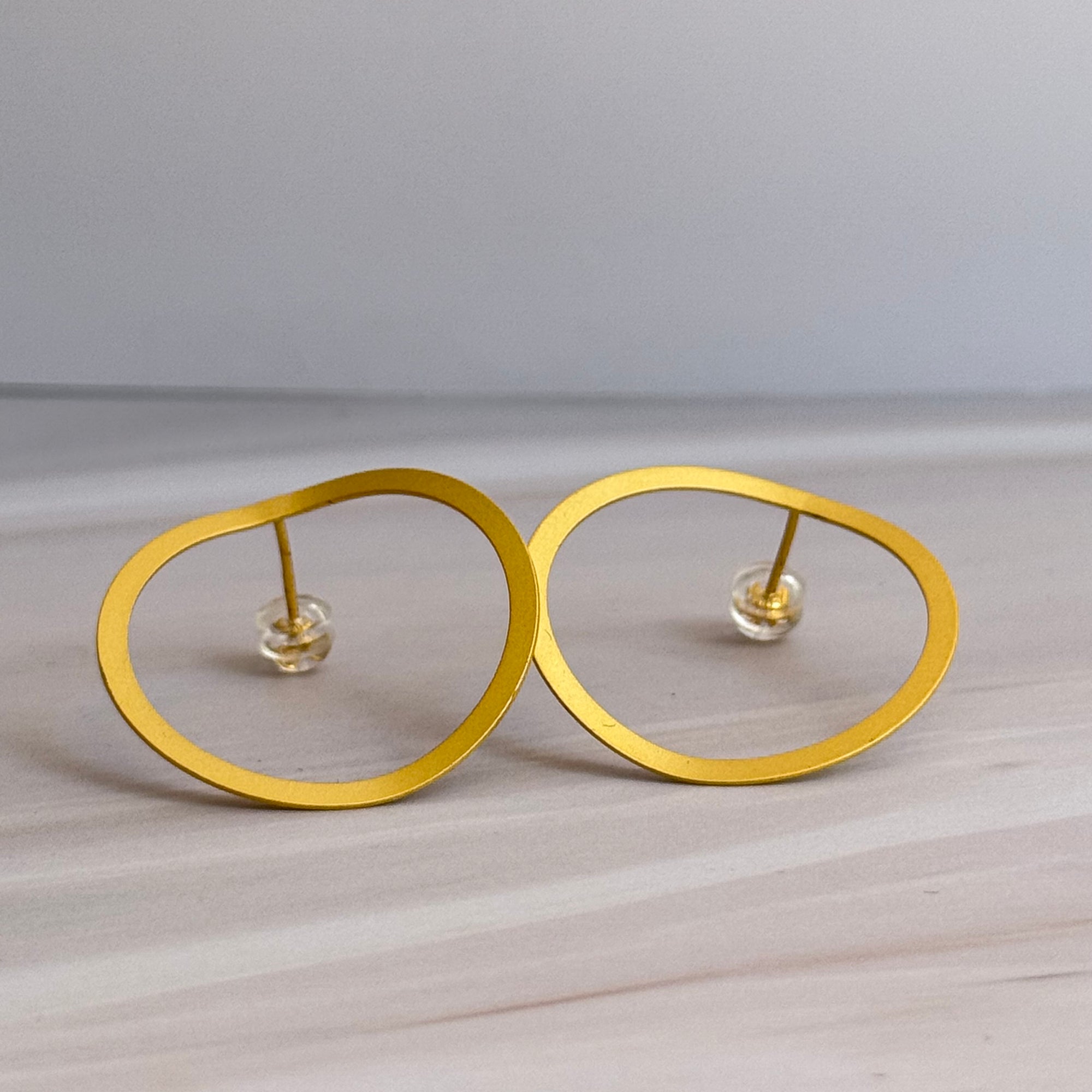 Wave Drop Earrings