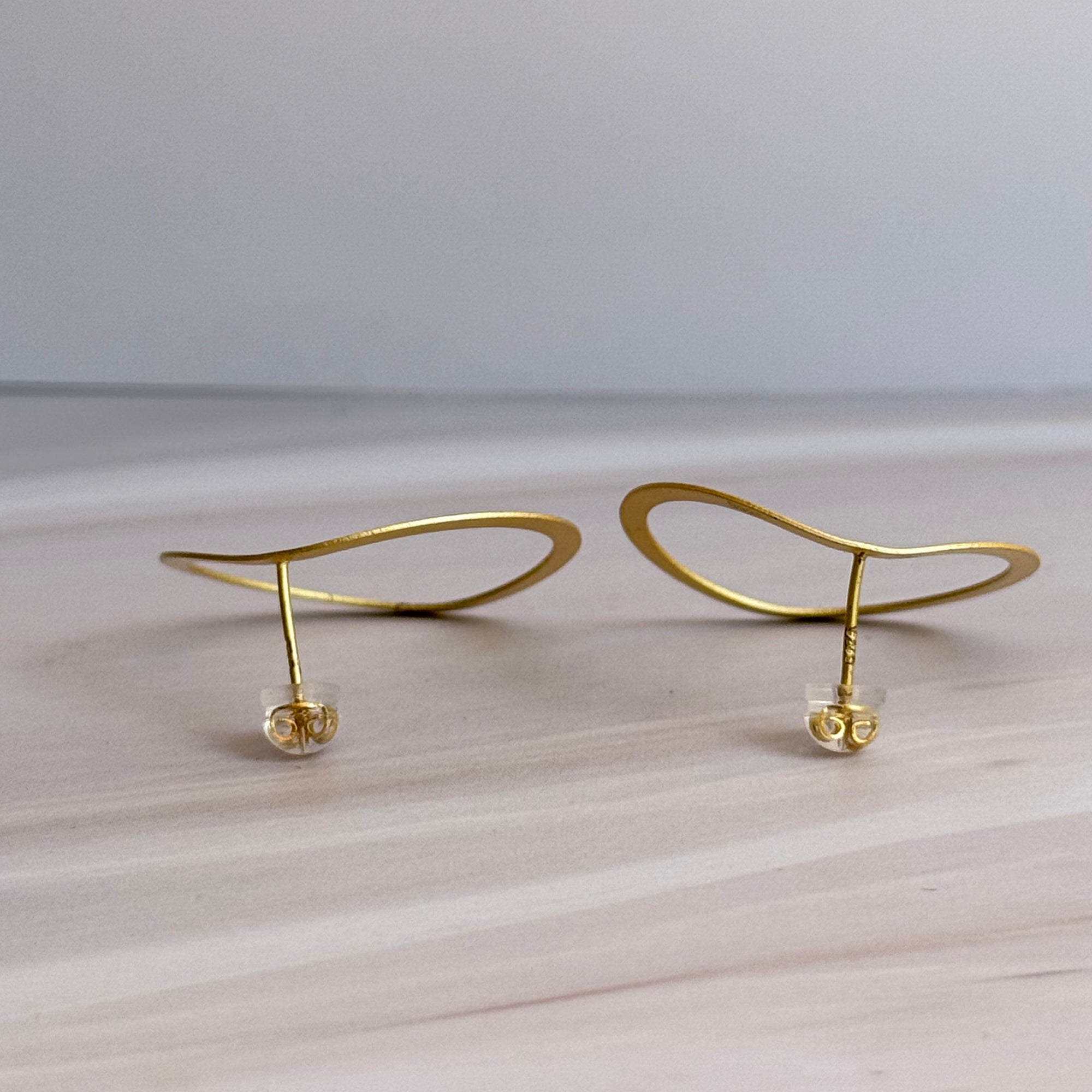 Wave Drop Earrings