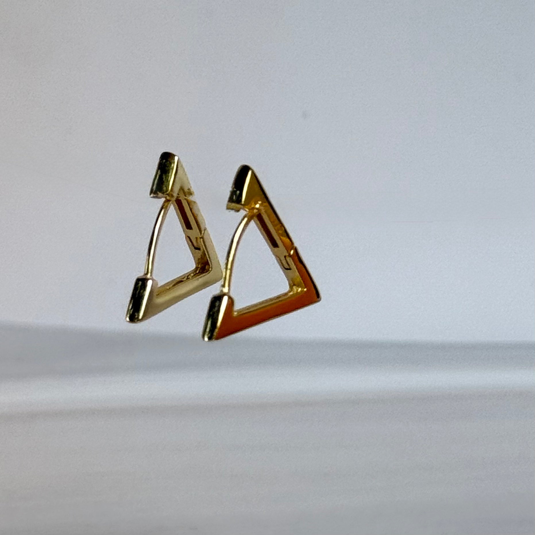 Triangle Mini Hoops